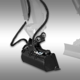 Godet pivotant hydraulique pour mini-pelle Jansen MB-800