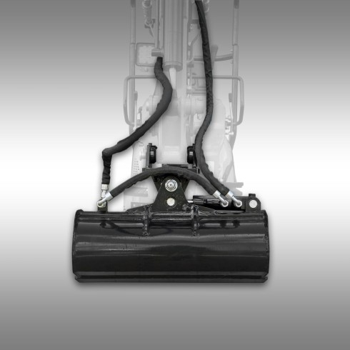 Godet pivotant hydraulique pour mini-pelle Jansen MB-800