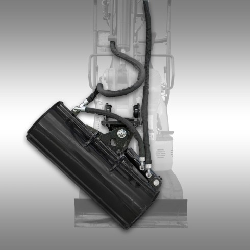 Godet pivotant hydraulique pour mini-pelle Jansen MB-800