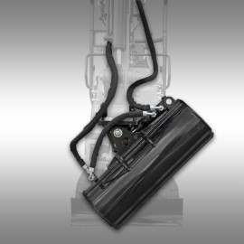 Godet pivotant hydraulique pour mini-pelle Jansen MB-800