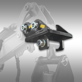 Adaptateur tarière hydraulique HBG-1500 & HBG-2000 pour Jansen MB-800