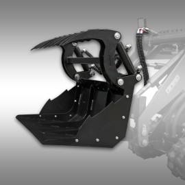 Godet grappin pour mini-chargeur Jansen KL-200 Godet grappin pour mini-chargeur Jansen KL-200