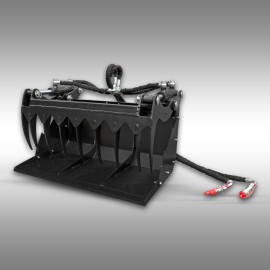 Godet grappin pour mini-chargeur Jansen KL-200 Godet grappin pour mini-chargeur Jansen KL-200