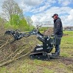 Godet grappin pour mini-chargeur Jansen KL-200