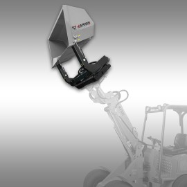 Godet à haut déversement Jansen KS-150H - Chargeur frontal - 1,50 m