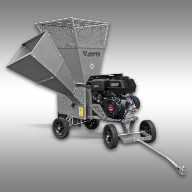 Broyeur de branches et végétaux Jansen GTS-13 - 15 CV - double trémie