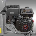 Broyeur de branches et végétaux Jansen GTS-13 – 15 CV Loncin – double trémie – coupe jusqu’à 9 cm