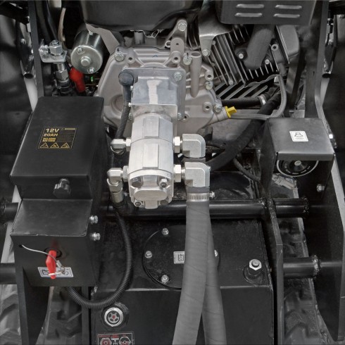 Mini-chargeur à conducteur debout Jansen KL-200