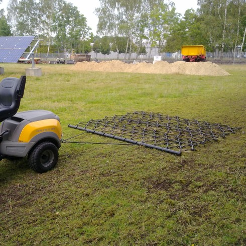 Herse de prairie tractable - 2,44m