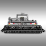 Fraise rotative inversée Jansen UKF-145 - 1,45m