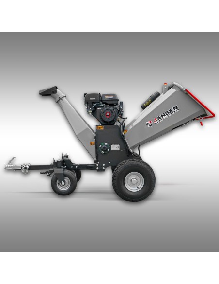 Broyeur de branches thermique Jansen GTS-3000 – 15 CV – coupe 12 cm