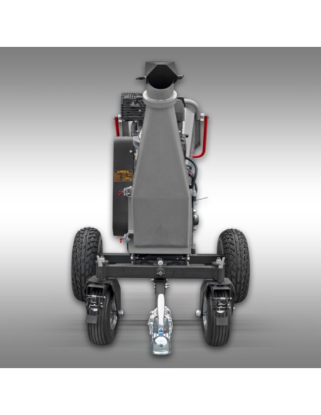 Broyeur de branches thermique Jansen GTS-3000 – 15 CV – coupe 12 cm