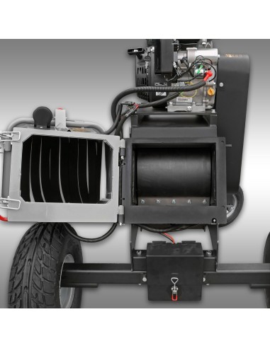 Broyeur de branches thermique Jansen GTS-3000 – 15 CV – coupe 12 cm