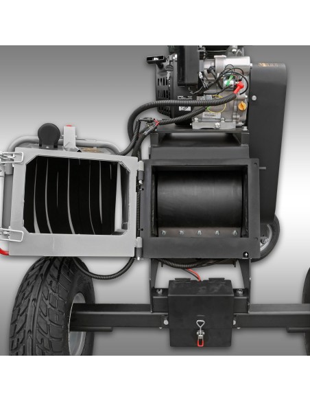 Broyeur de branches thermique Jansen GTS-3000 – 15 CV – coupe 12 cm