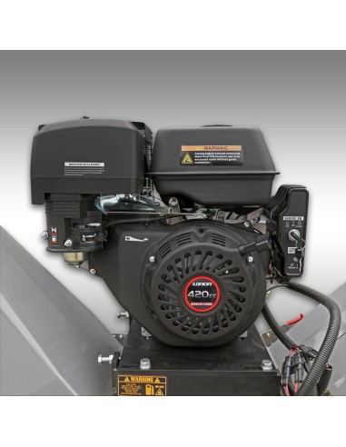 Broyeur de branches thermique Jansen GTS-3000 – 15 CV – coupe 12 cm