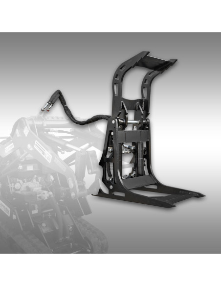 Pince à bois pour mini-chargeur Jansen KL-200 Pince à bois pour mini-chargeur Jansen KL-200