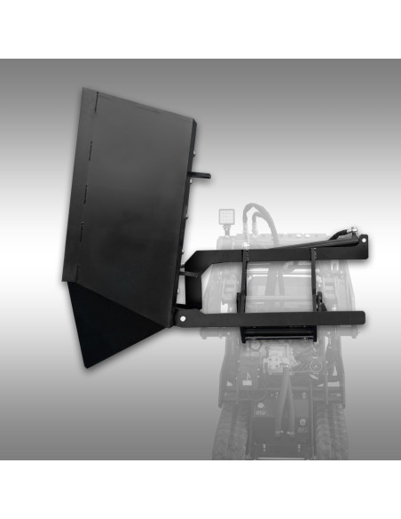 Godet basculant latéral pour mini-chargeur Jansen KL-200