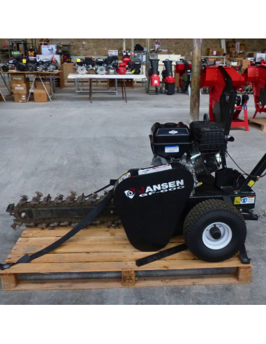 Occasion - Trancheuse de sol Jansen GF-600 - 13,5 CV