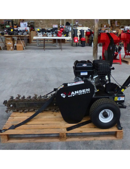 Occasion - Trancheuse de sol Jansen GF-600 - 13,5 CV