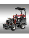 Chargeur compact électrique Jansen HL-500E – 500 kg – batterie 6 h autonomie – godet 100L inclus