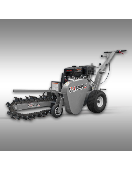 Trancheuse de sol à chaîne Jansen GF-600pro – 13,5 CV