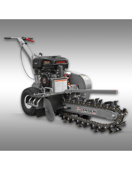Trancheuse de sol à chaîne Jansen GF-600pro – 13,5 CV