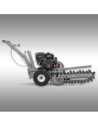 Trancheuse de sol à chaîne Jansen GF-600pro – 13,5 CV