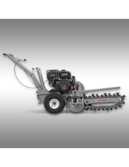 Trancheuse de sol à chaîne Jansen GF-600pro – 13,5 CV