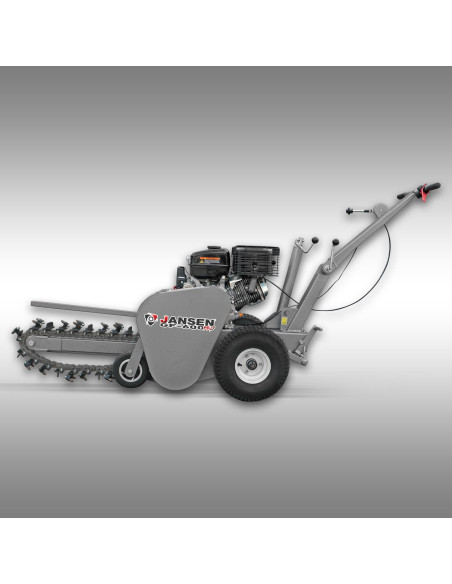 Trancheuse de sol à chaîne Jansen GF-600pro – 13,5 CV