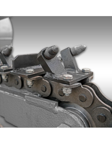 Trancheuse de sol à chaîne Jansen GF-600pro – 13,5 CV