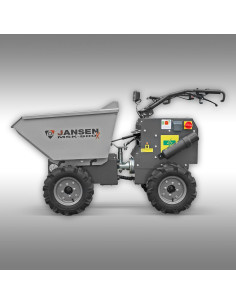 Brouette motorisée Jansen MSK-800X – 4x4 – autonomie 8h – 165L 2