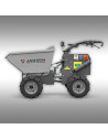 Brouette électrique motorisée Jansen MSK-800X – 800W x2 – 4x4 – autonomie 8h – benne hydraulique 165L