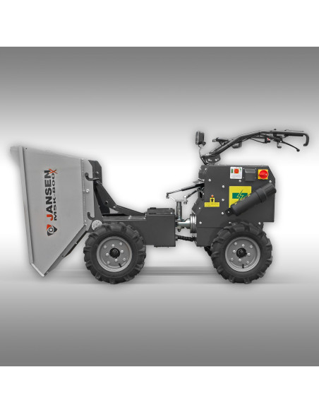 Brouette motorisée Jansen MSK-800X – 4x4 – autonomie 8h – 165L Brouette motorisée Jansen MSK-800X – 4x4 – autonomie 8h – 165L