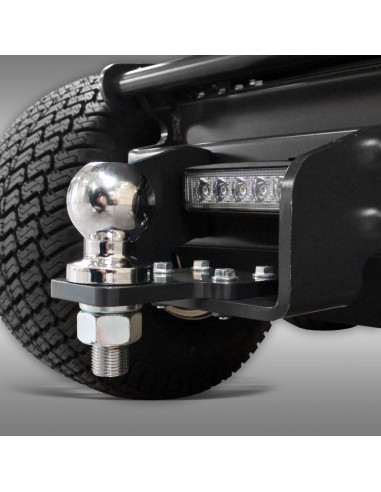 Attelage de remorque à boule 50 mm pour brouette électrique Jansen MSK-800X