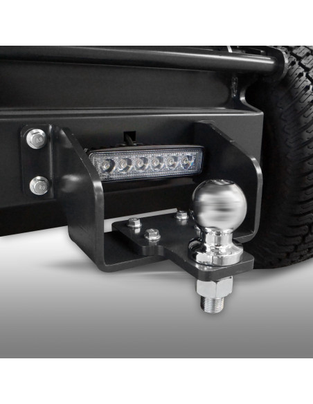 Attelage de remorque à boule 50 mm pour brouette électrique Jansen MSK-800X