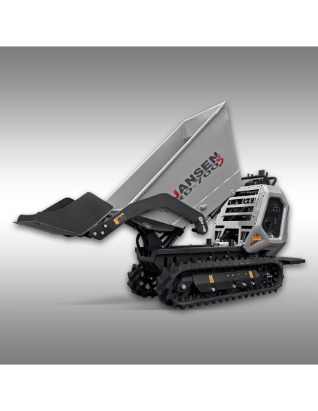 Dumper à chenilles Jansen RD-700S – 15 CV – hydrostatique – 800 kg