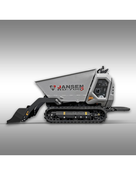 Dumper à chenilles Jansen RD-700S – 15 CV – hydrostatique – 800 kg