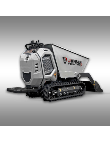 Dumper à chenilles Jansen RD-700S – 15 CV – hydrostatique – 800 kg