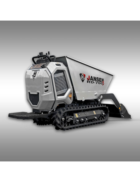 Dumper à chenilles Jansen RD-700S – 15 CV – hydrostatique – 800 kg