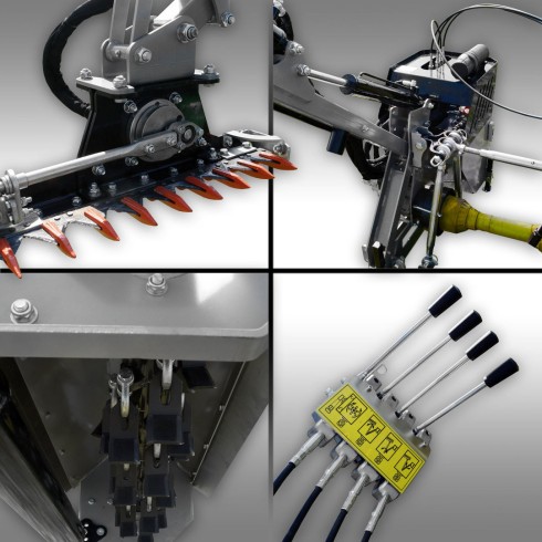Épareuse/Barre de coupe hydraulique Jansen HMS-80(180)