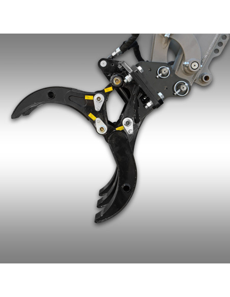 Grappin pour mini-pelle Jansen MB-800 – ouverture 49 cm