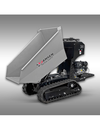 Dumper à chenilles Jansen RD-600 – hydrostatique – 14 CV – 600 kg