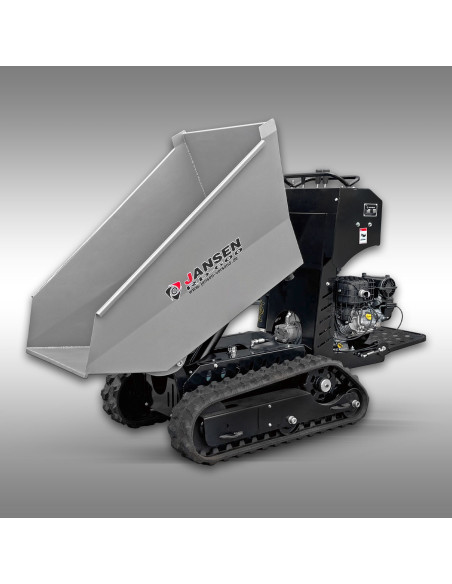 Dumper à chenilles Jansen RD-600 – hydrostatique – 14 CV – 600 kg