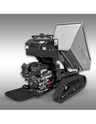 Dumper à chenilles Jansen RD-600 – hydrostatique – 14 CV – 600 kg