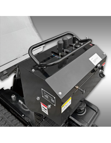 Dumper à chenilles Jansen RD-600 – hydrostatique – 14 CV – 600 kg