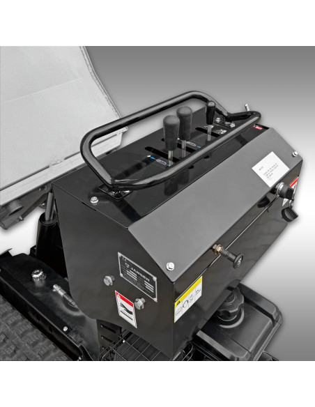 Dumper à chenilles Jansen RD-600 – hydrostatique – 14 CV – 600 kg