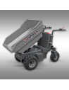 Dumper électrique Jansen MSK-500pro – 1 000W – 500 kg – batterie 48V – benne hydraulique