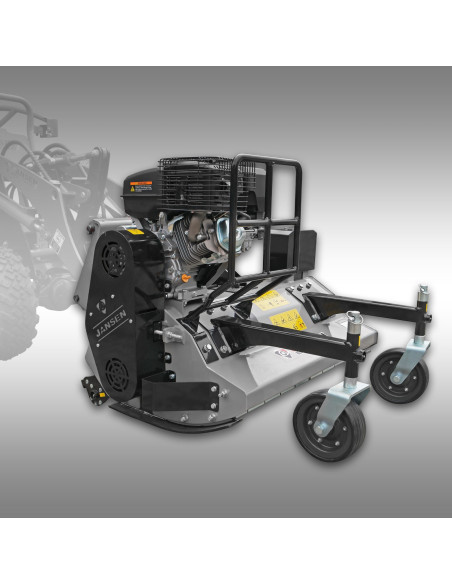 Broyeur à fléaux frontal Jansen BMM-100 pour HL-500E – moteur Loncin 15 CV