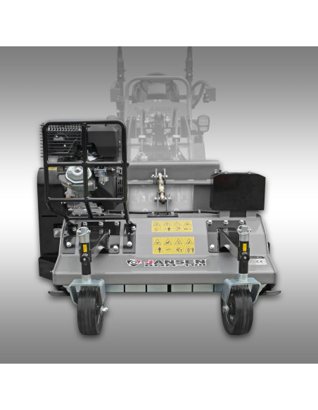 Broyeur à fléaux frontal Jansen BMM-100 pour HL-500E – moteur Loncin 15 CV