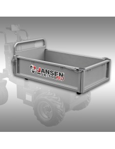 Benne plate pour brouette électrique Jansen MSK-500pro 2